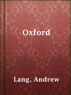 cover image of Oxford